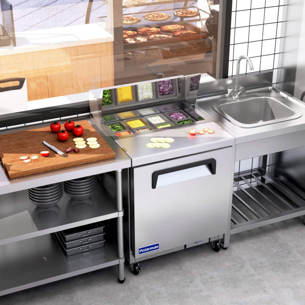 Sandwich Prep Table Coolers and Freezers Repair & Service, Sarasota – BARO Equipment